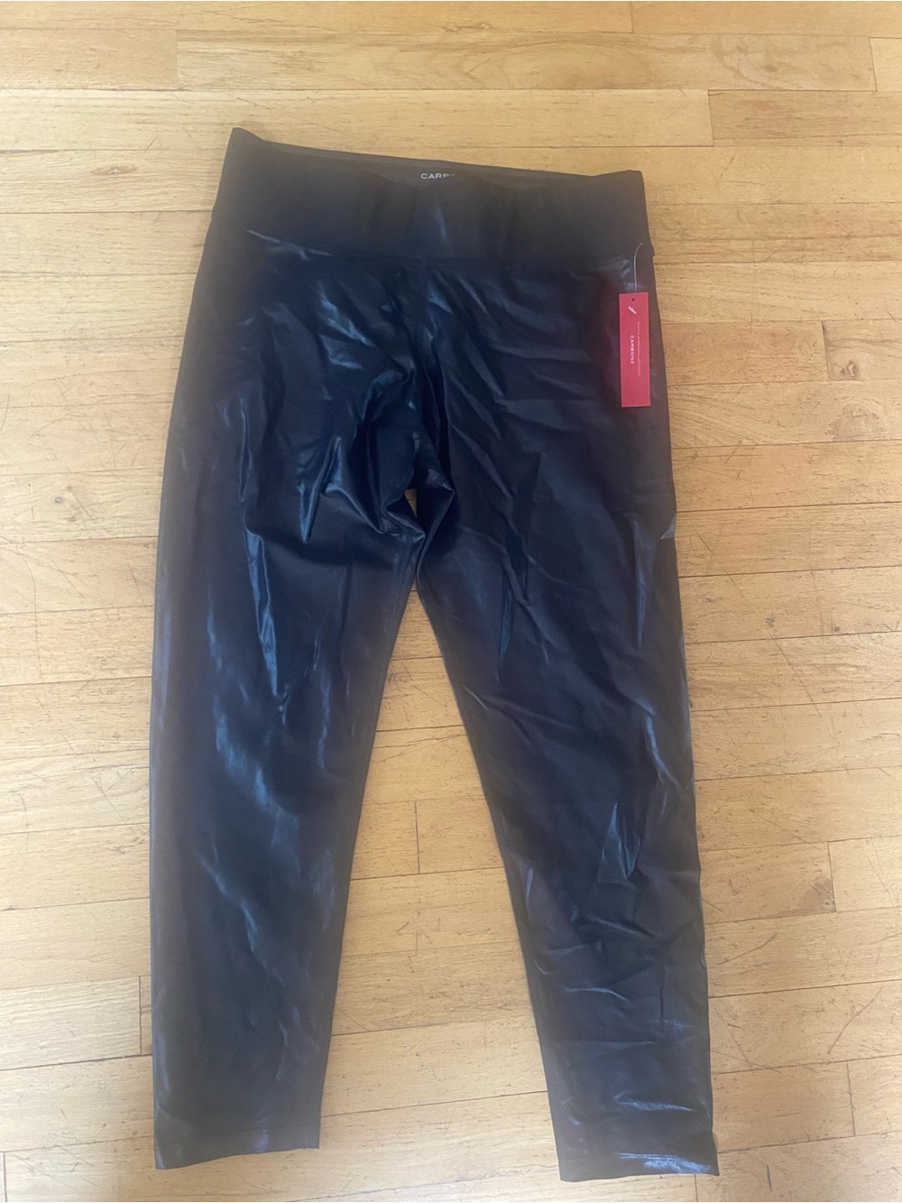 Carbon 38 shiny leggings. Size xl. NWT